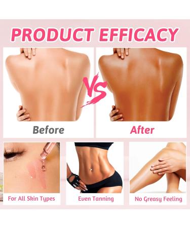 71Nmly 2PCS Sunless Tanning Drops120ML Self Tanning DropsSelf Tanning Face and Body Natural Melanin BoostingHerbal Tanning Moisturizer for All Skin Types - Buy Online on GoSupps.com