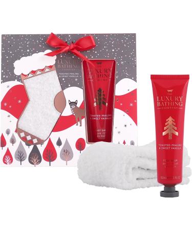 The Luxury Bathing Company - Toasted Praline & Sweet Vanilla Cosy Toes Gift Set - Vegan Friendly - Buy Online on GoSupps.com