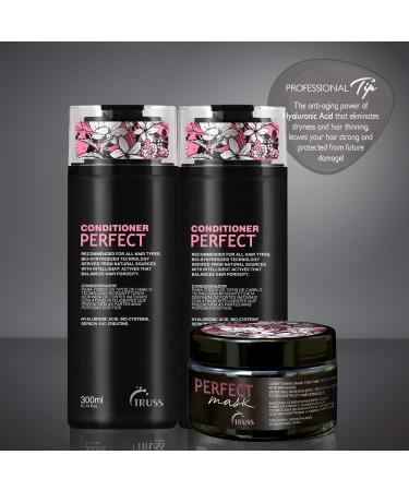 TRUSS Perfect Conditioner - Advanced Anti-Aging Formula for All Hair Types | Strengthens & Nourishes Colored & Damaged Hair - Buy Online on GoSupps.com