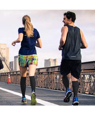 Uberming 2 Couple Compression Stockings | Sport Compression Socks for Men & Women | Support Socks for Flight Pregnancy Nursing & Running - L/XL - Buy Online on GoSupps.com