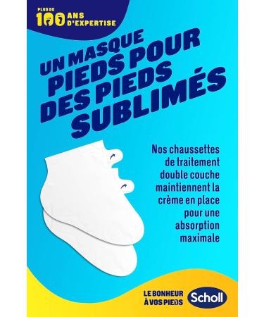 Buy Scholl Very Moisturising Foot Mask - Hydrating Foot Care for Soft Smooth Feet | International Shipping Available - Buy Online on GoSupps.com