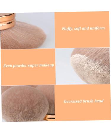 Self Tanning Brush Self Tanner Brush Oval Self Tanning Brush 2.8" Dia. Large Body Brush Makeup Soft Reusable Sunscreen Applicator for Makeup Legs Arms Face Body Rose Gold Rose Red - Buy Online on GoSupps.com