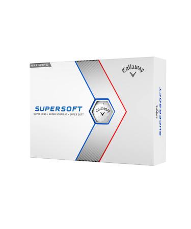 Callaway Supersoft Golf Balls 12B PK 2023 Version White