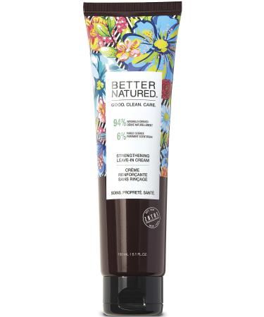 Strengthening Leave-In Hair Cream - Stronger & Smoother Hair Repair Damage 5.1 fl oz Leave-In Cream 5.1 Fl Oz (Pack of 1)