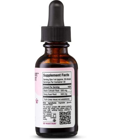 Maxi Health Women's Formula - Black Cohosh & Dong Quai Root Extract - 1 Fl Oz - Kosher - Buy Online on GoSupps.com