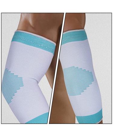 Durable Healifty Knitted Elbow Pads - Elbow Support Sleeves for Basketball | Sturdy Elbow Guards & Braces for Protection - Buy Online on GoSupps.com