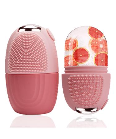 D-buy Silicone Ice Roller for Face & Eyes Face Massager Tool Ice Face Massager Roller Remove Puffiness Circle Pore Shrink Face Roller Skin Care Tools
