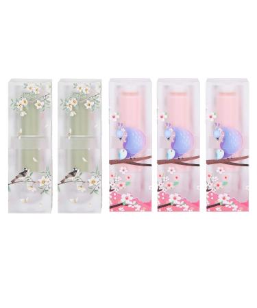 Lip Balm Container with Cap Lipstick Tube Containers Small Empty Cosmetic Lipstick Tube for Outdoor Use Empty Lipstick Tube Diy Lip Stick