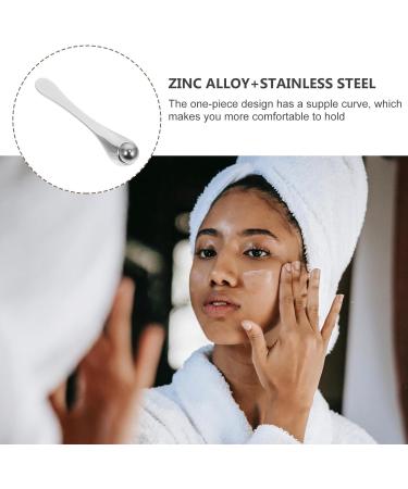 SHERCHPRY Appareil de Massage Yeux Anti- ge Argent B tonnet de Massage Contour des Yeux pour et Poches Soins du Visage Doux et Portable pour Types de Peau - Buy Online on GoSupps.com