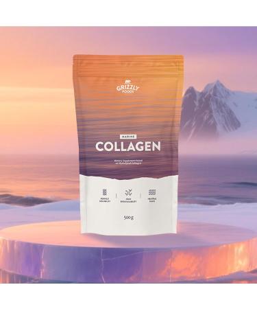  Poudre de collag ne marine (5 x 500 g) base de poisson sauvage 100 % pur et naturel Biodisponible Sans additifs Pour la peau les cheveux et les articulations Neutre au Collag ne marin 500g (5er-Pack) - Buy Online on GoSupps.com