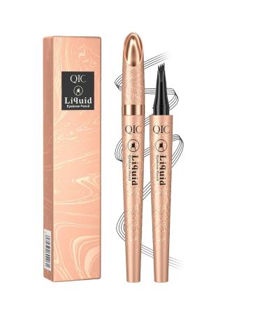Raxove Eyebrow Filler - Rainproof liquid eyebrow pencil the 4-point makeup pencil creates a natural and accurate look of eyebrows in sparse areas Raxove