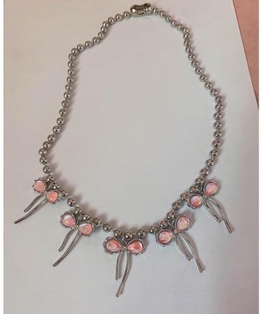 Oralgo Geometric Loop Necklace for Women - Trendy Collarbone Chain | Student Chic & Simple Metal Design - Buy Online on GoSupps.com