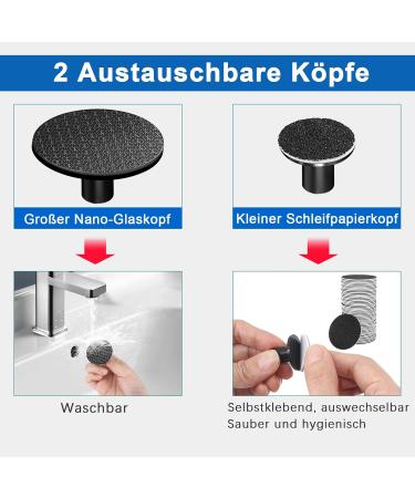 Electric Callus Remover Callus Removal Foot Rechargeable Professional Electric Callus Remover Foot Care Pedicure Rasp Foot File Sander 3 Speeds (White) - Buy Online on GoSupps.com