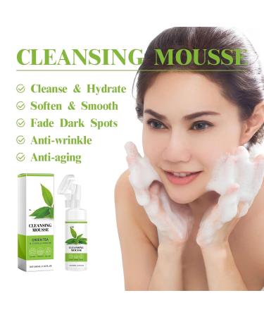 Facial Cleansing Mousse - Deep Cleaning Oil Control Wrinkle Reduction & Hydrating Face Wash For Refreshing Skin(2PCS) - Buy Online on GoSupps.com
