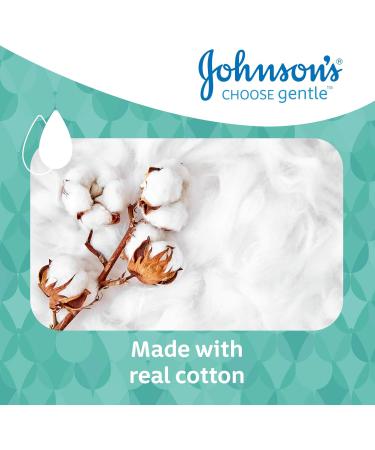 Johnson's Baby Cotton Touch 2-in-1 Bath & Wash 500ml - Gentle Hair and Body Wash for Newborns - pH Balanced, Sensitive Skin - Real Cotton Blend - Pack of 1 - Buy Online on GoSupps.com