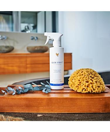 Aloe First 473ml: Skin Soothing Formula with 80% Pure Inner Leaf Aloe Vera | Gluten-Free & Vegetarian-Friendly - Buy Online on GoSupps.com