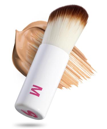 Master Mini Brush - All-In-One soft Makeup Brush for Foundation Powder and Eye Shadow for Quick and Easy Makeup Application