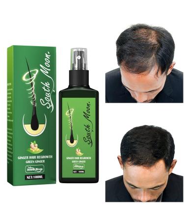 YUECI Nutrient Spray for Hair Growth - Hair Growth Serum & Anti-Hair Loss Treatment - Quick Thickening & Growth Solution (1ml) - Green - Buy Online on GoSupps.com
