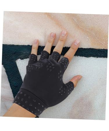 3 Pairs Half-Finger Magnetic Therapy Gloves | Protective Anti-Gloves for Maximum Comfort - Buy Online on GoSupps.com