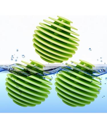 Laundry Balls for Dryer - Hair Catcher Laundry Balls - Multi-Layer Vane Laundry Scrubbing Balls Anti-tangling Efficient Lint Catcher Reusable Eco-Friendly Balls for Clothes Pet Hair Pochy Green - Buy Online on GoSupps.com