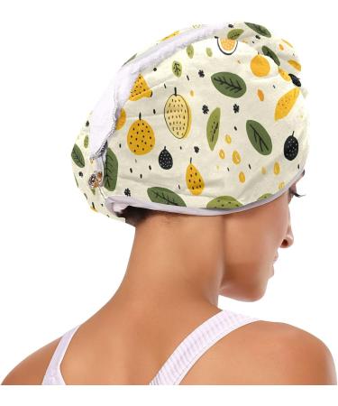 Super Absorbent Pears Leaves Hair Towel 2 Pack | Quick Dry Turbans for Women & Girls | Perfect Hair Drying Solution - Buy Online on GoSupps.com