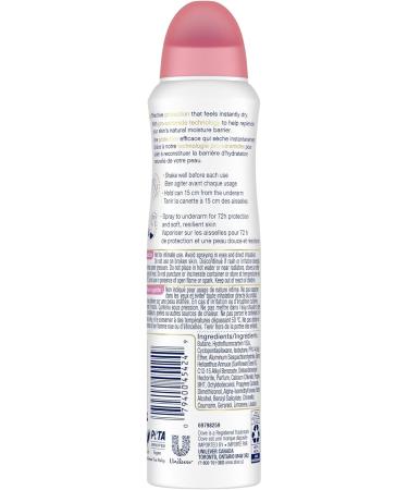 Dove Advanced Care Dry Spray Antiperspirant Deodorant for Women Powder Soft Scent Pro-Ceramide Technology for Soft Resilient Skin 107 g - Buy Online on GoSupps.com