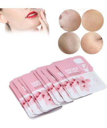  Fyearfly 12 Pcs Cherry Blossom Clay Mask 12 Pcs 0.2 Oz Sakura Mud Mask Oil Control Facial Pore Cleansing Nourishing Clay Mask for Care - Buy Online on GoSupps.com