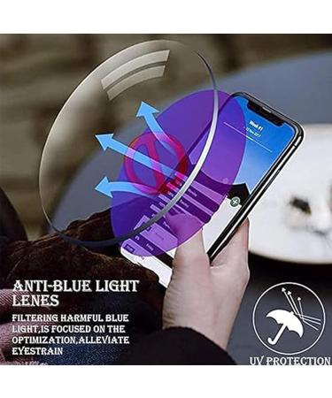 Outfany Intellireaders: Titanium Progressive Dual-Use Reading Glasses - 2.5x Gold - Perfect for Far & Near Vision - Buy Online on GoSupps.com