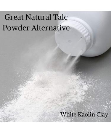 Kaolin White Clay 5lb - 100% Natural Powder for DIY Spa Masks, Hair, Body, Soap, Deodorant & Bath Bombs - Ideal for Makeup Setting and Gardening by Bare Essentials Living - Buy Online on GoSupps.com