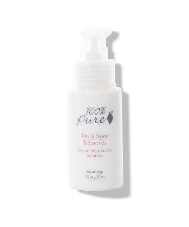 100% PURE Dark Spot Remover 1 oz Reduces Dark Spots Age Spots Evens Skin Tone Diminish Spots Vegan Dark Spot Remover Natural Serum