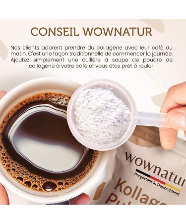 Collagen Poudre 500g Powder - Solubilit parfaite - Hydrolysat de collag ne de premi re qualit - Petite taille des peptides de type 1 2 et 3 - Go t et odeur neutres - L'original - Buy Online on GoSupps.com