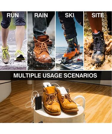 FIEESWARM Shoe Dryer and Deodorizer Portable Boot Dryer using USB Technology can Dry and Deodorize Cleats  Shoes  Work Boots  Ski Boots  Socks  Gloves and More  No Plugs Needed Great for Travel - Buy Online on GoSupps.com