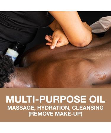 Fractionated Coconut Oil 8oz - 100% Natural Unscented Massage Oil | Palm Oil Free - Shop Internationally - Buy Online on GoSupps.com