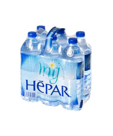 Hépar Mineral Water, 6 x 1L