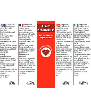 Dirk Drexel Herberlis for Cats - Natural Cardiovascular Support | 3-Month Nutritional Cure - Buy Online on GoSupps.com