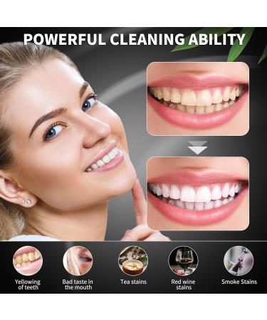 Activated Charcoal Toothpaste - Bamboo Charcoal for Whiter Teeth | Yanjiayi Deep Cleaning Toothpaste - Buy Online on GoSupps.com