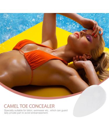 Transparent Silicone Toe Cover Pads - 2pcs Swimming Stickers for Women | Self-Adhesive Concealer Inserts for Invisible Protection and Comfort - Buy Online on GoSupps.com