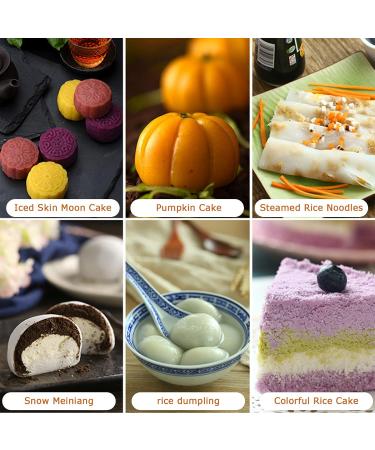Glutinous rice flour 500g water milled glutinous rice flour can be used to bake green rice balls ice crust moon cake flour rice dumpling glutinous rice flour pumpkin cake - Buy Online on GoSupps.com