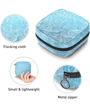 Shop Beautiful Blue Women's Storage Bags | Portable Period Kit Holder - Perfect for Travel & Organizing Feminine Products - Buy Online on GoSupps.com