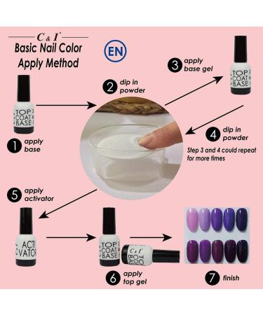 C & I Dip Powder Color No.009 MistyRose Naked Color System - Buy Online on GoSupps.com