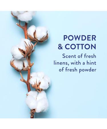 Powder & Cotton Native Body Wash 18 oz - 2 Pack | Sulfate, Paraben, & Dye Free Natural Body Wash for Soft, Hydrated Skin - Men & Women - Buy Online on GoSupps.com