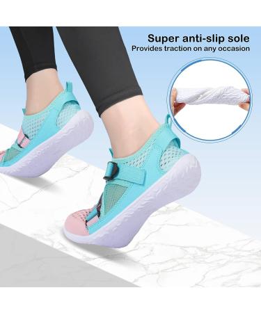 FEETCITY Water Shoes | Aqua Socks for Women & Men | Quick Dry Beach Shoes | Pinkblue | Size 8-9 Women/6.5-7 Men - Buy Online on GoSupps.com