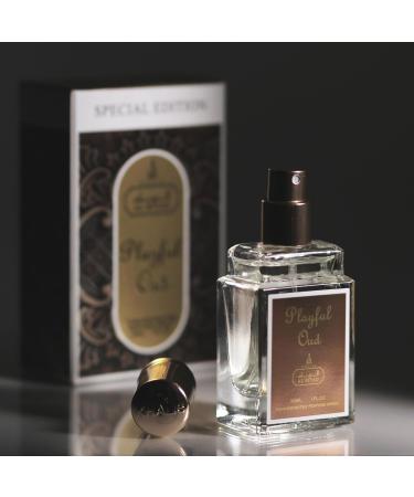 Maison d'Orient PLAYFUL OUD 30 mL Rich Agarwood & Amber Blend with Distinctive Pepper & Rose | Unisex Bold Not for the Faint-Hearted | Caution: Strong Scent Profile - Buy Online on GoSupps.com