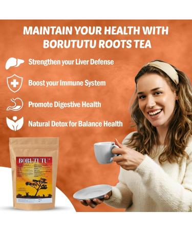 Borututu Root - Herbal Liver Detox Supplements - 100% Natural Liver Health Supplement Premium 100g Package for Liver Cleanse and Overall Wellness - Boost Digestion Circulation and Immunity - Buy Online on GoSupps.com