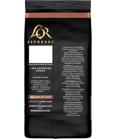L'OR 3Kg Espresso Coffee Beans 100% Arabica Intensity 8 6x500g - Buy Online on GoSupps.com