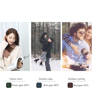 Socobeta USB Heated Scarf for Men & Women - Comfortable Washable Cotton Scarf - Winter Gift in Pink - Buy Online on GoSupps.com