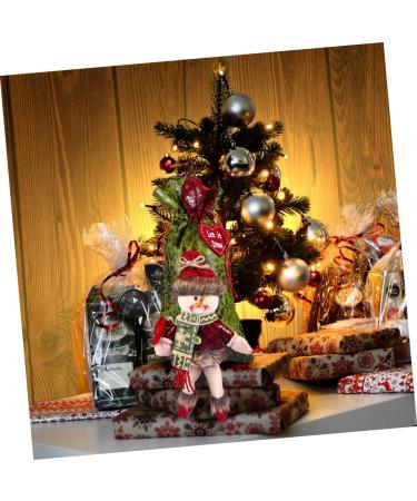 STOBAZA Christmas Bag 1pc Old Man's Bag Santa Decor Christmas Christmas Bags Present Bag Candy Bag Elk Elder - Buy Online on GoSupps.com