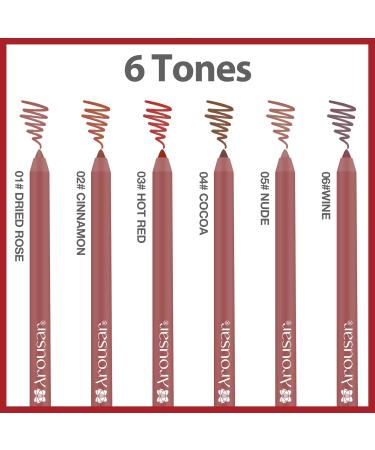 Shop Matte Lip Liner | Highly Pigmented & Moisturizing Nude Lip Makeup - Long Lasting Comfort - Buy Online on GoSupps.com
