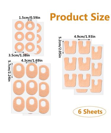 Sibba Feet Bunion Pads - Blister Bandages & Foot Cushioning for Pain Relief | Metatarsal Corn & Wart Care - Buy Online on GoSupps.com