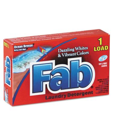 Fab Dispenser-Design HE Laundry Detergent Powder Ocean Breeze 1 oz. box (156 ct.) ES